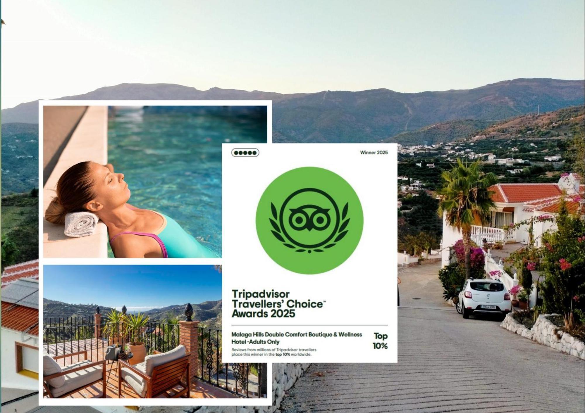 Malaga Hills Double Comfort Boutique & Wellness Eco-Hotel -Adults Only- Cómpeta Zewnętrze zdjęcie